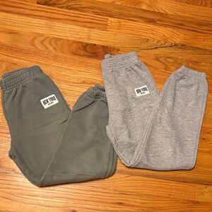 Zara Kids Gray and Olive Joggers